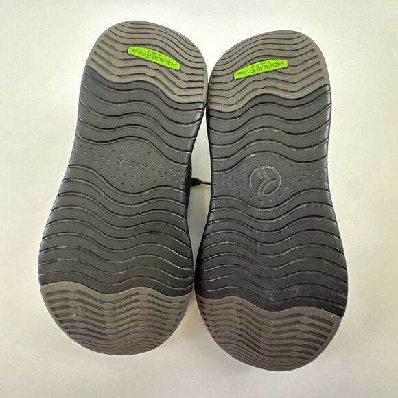 Kizik Lima Knit Sneaker Graphite Gray Lace Up Hands Free Comfort Womens 8.5 Wide - Picture 11 of 12